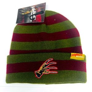 FREDDY KRUEGER ADULT ONE SIZE FITS ALL WINTER BEANIE HAT BRAND NEW WITH TAGS